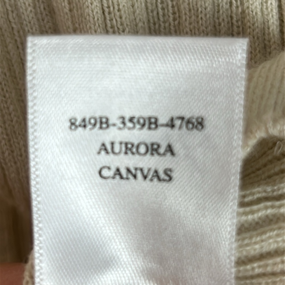 Rails Aurora Canvas Ribbed Cotton Silk Blend Long Sleeve Cardigan Sweater Small - Picture 14 of 15